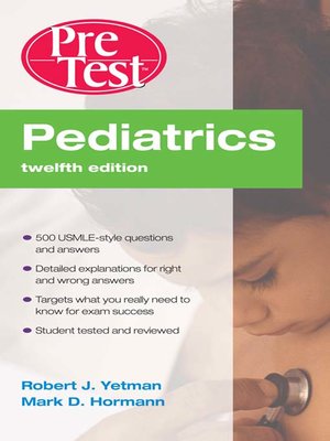 cover image of Pediatrics